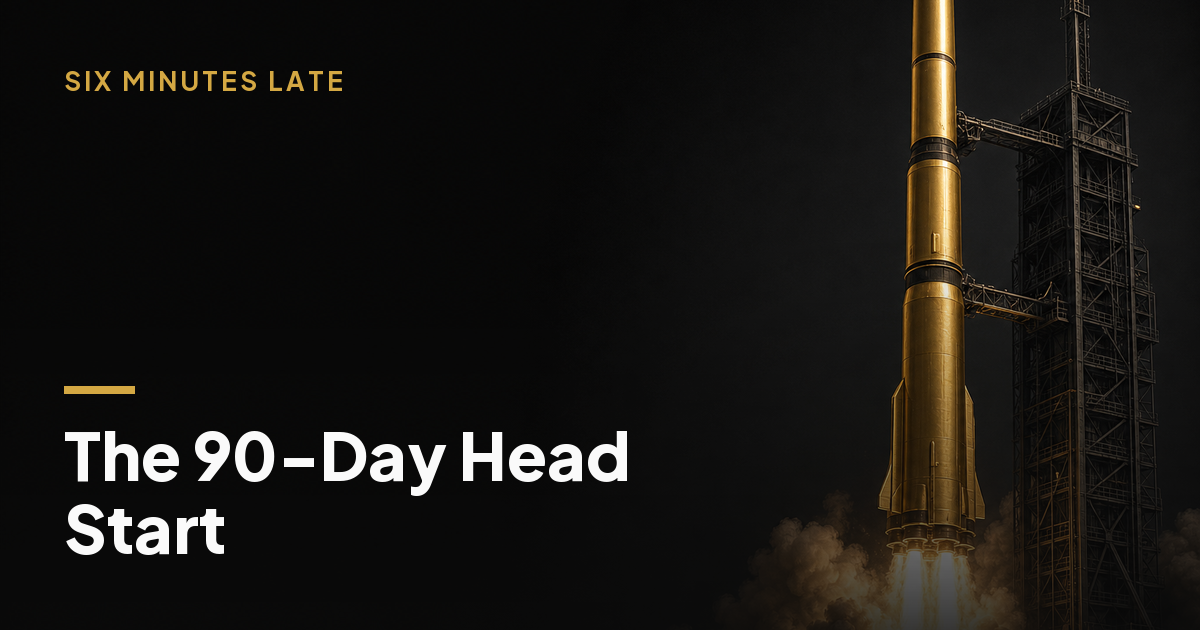 The August Head Start: A 90-Day Cadence That Fills October Open Houses — Six Minutes Late