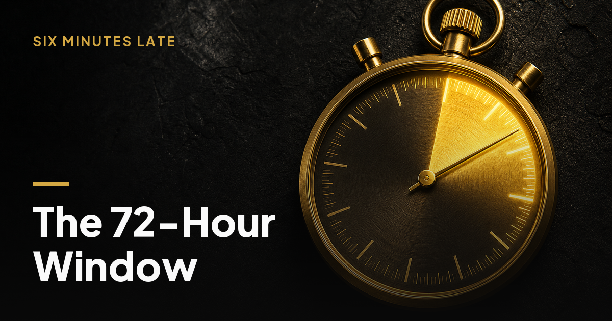 The Purpose of an Open House Isn't the Open House — Six Minutes Late