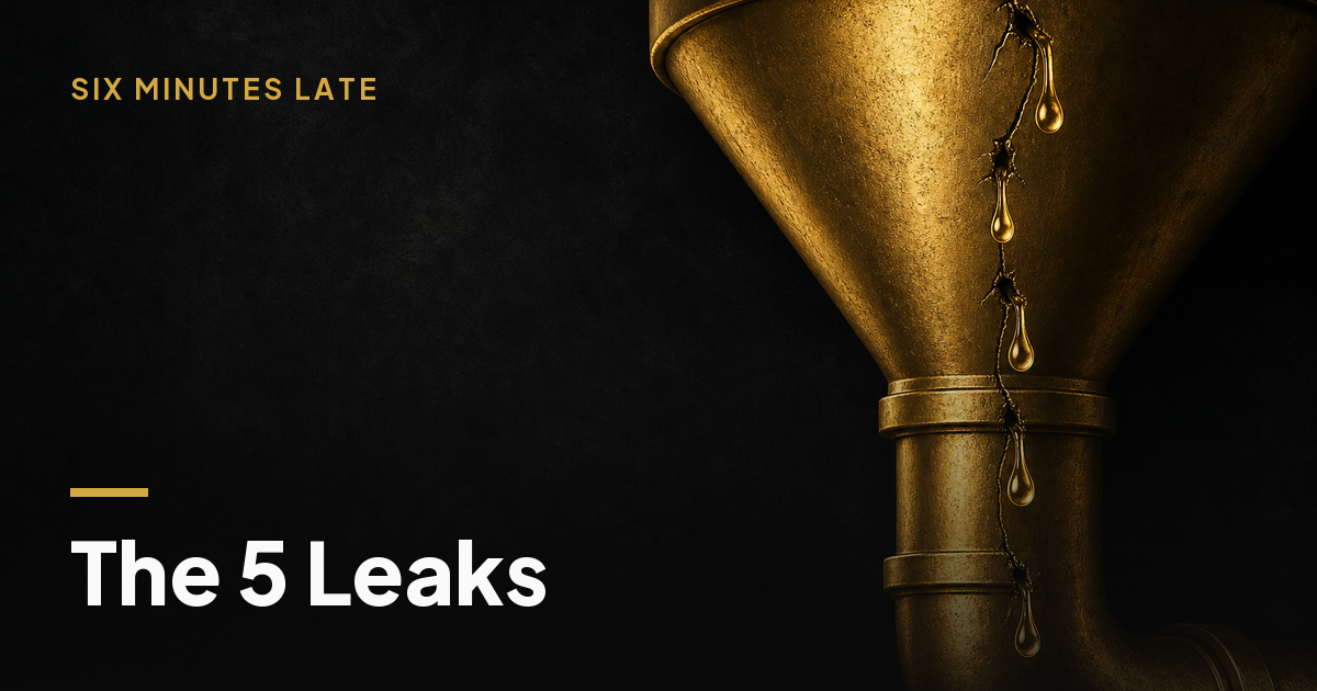 How to Market a Private School: The 5 Enrollment Leaks Wasting Your Budget — Six Minutes Late